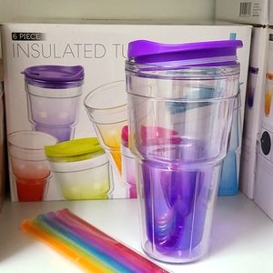 NIB Set of 6 - 24oz. hot/cold Insulated Tumblers